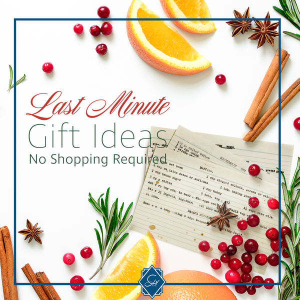 Three Last Minute Gift Ideas