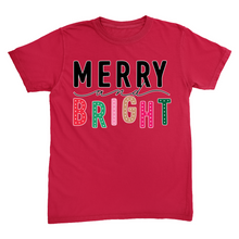 Merry & Bright Christmas T Shirt