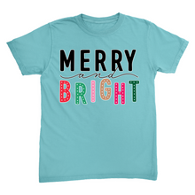 Merry & Bright Christmas T Shirt