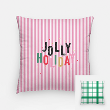 Jolly Holiday Pillow COVER