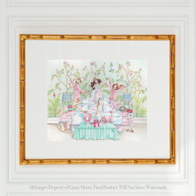 Giclee Fine Art Print, Pink Pajama Party - GinnyMoon