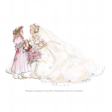 Giclee Fine Art Print, The Wedding Day, Multiple Sizes - GinnyMoon