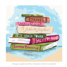 Giclee Set, Summer Reading List, Choice of Sizes - GinnyMoon